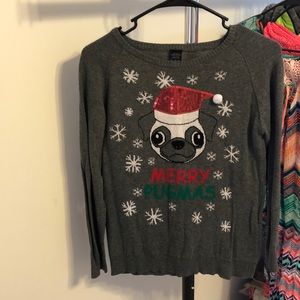 EUC. Size 14-16. Christmas Sweater Smoke Free Home